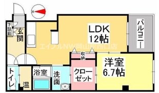 ジェムシティ表町ビルの物件間取画像